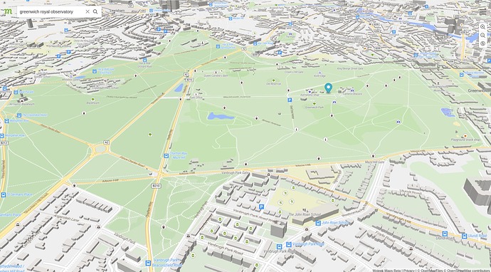 Greenwich 3D View